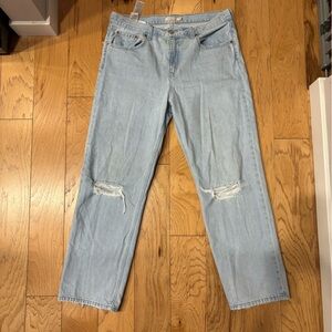 Levi low pro straight jeans